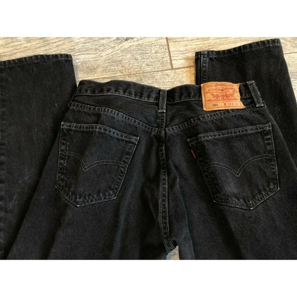 Levi's Other - Levi Strauss Button fly 501xx 34 x 32 Black Jeans